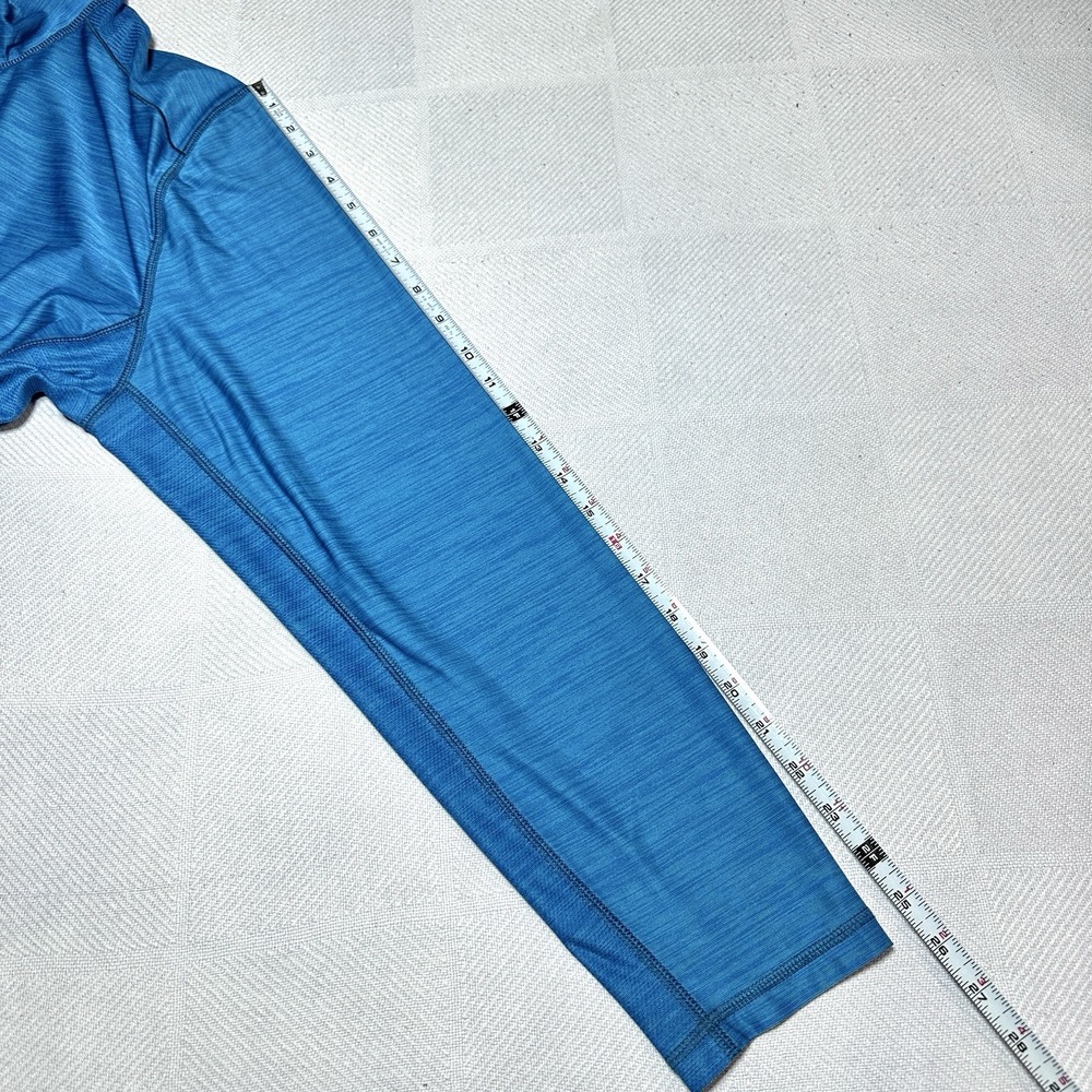 Tommy Bahama Palm Coast Island Zone 1/4 Zip Mens Large Blue Performance Wicking - Picture 15 of 15